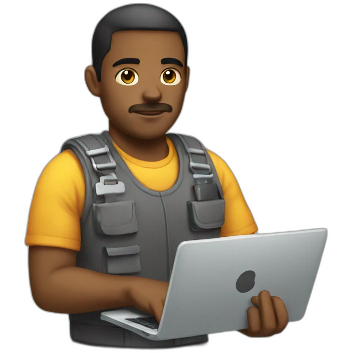 working hard emoji