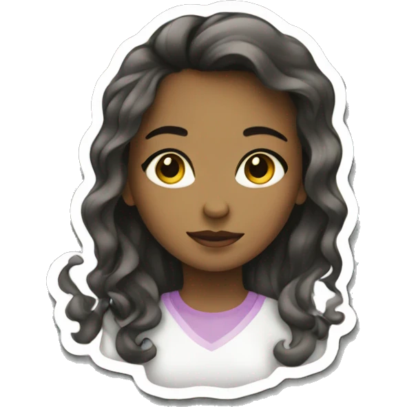 clean girl sticker emoji