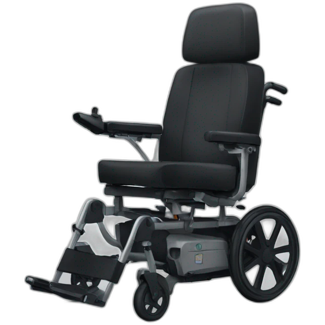 macron en fauteuil roulant emoji
