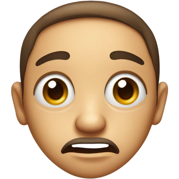 Squeeze face emoji