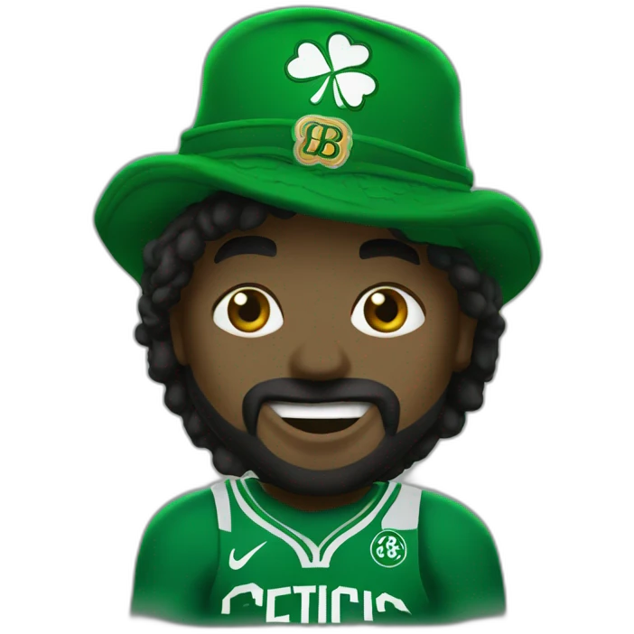 boston celtics shamrock emoji