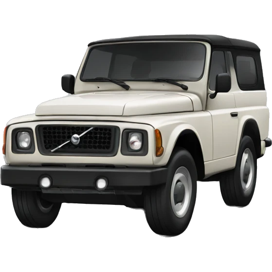 Volvo Jeep black emoji