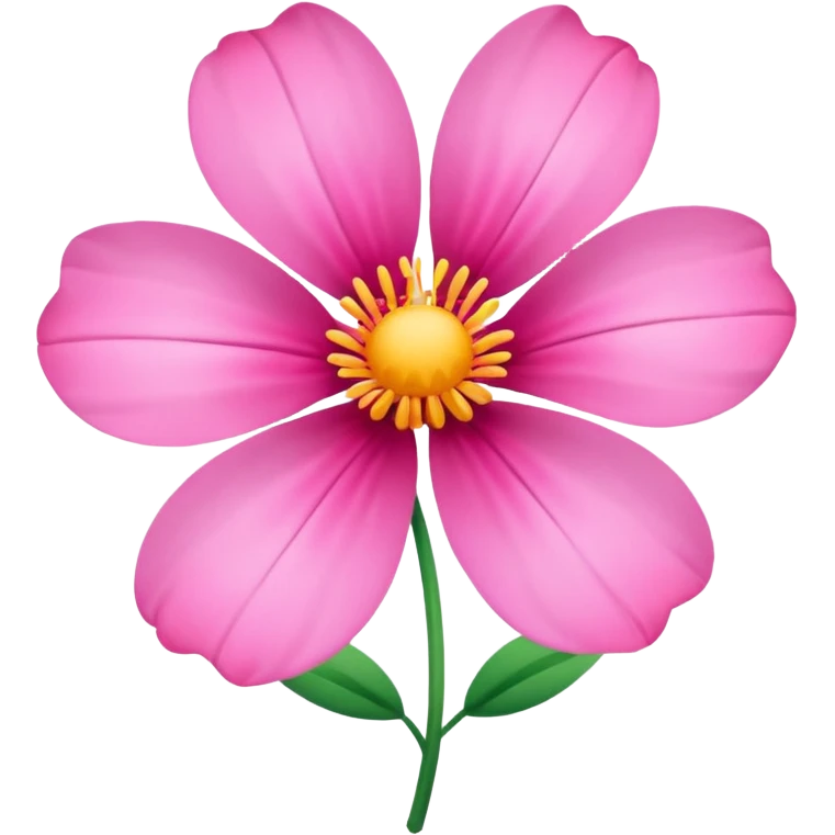pink flower emoji