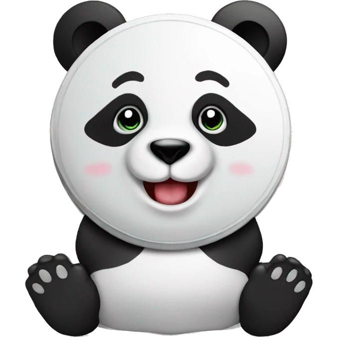panda Poker chips emoji
