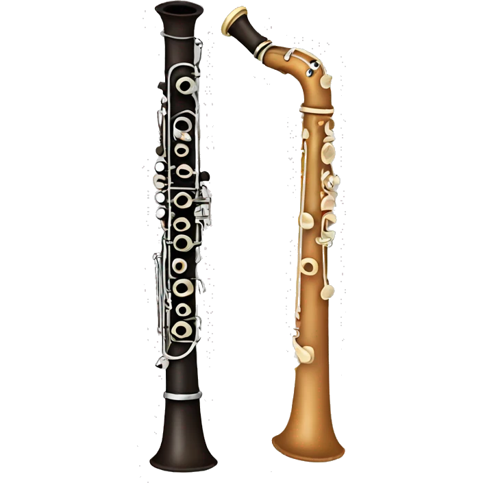 wood Clarinet emoji