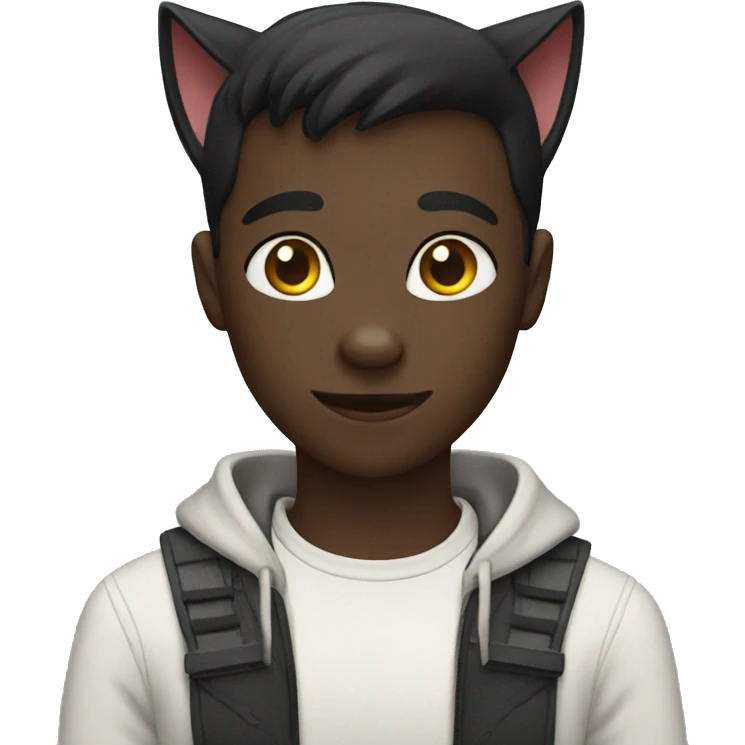 Black cat emoji