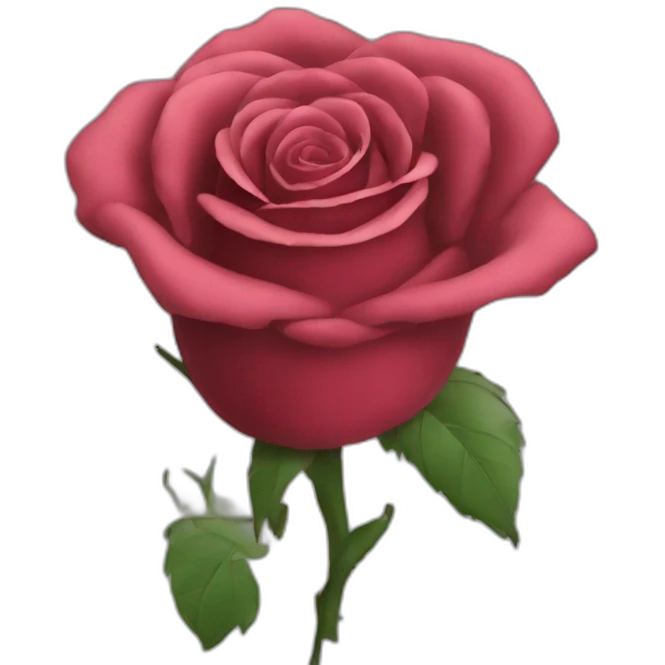 rose in a screen youtube emoji