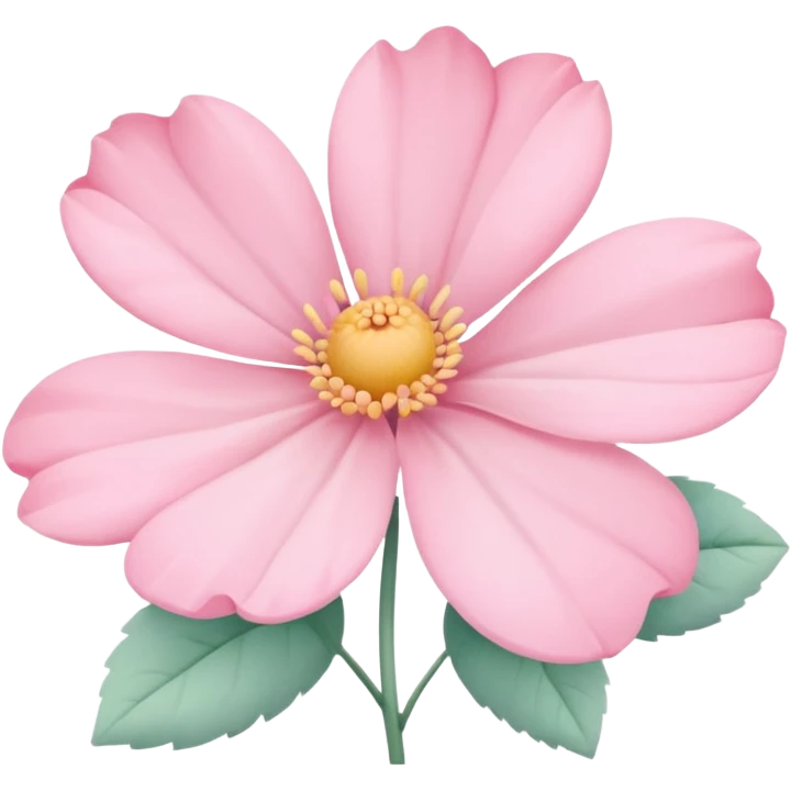 Pink aesthetic flowers emoji