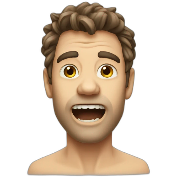 jaw - mewing emoji