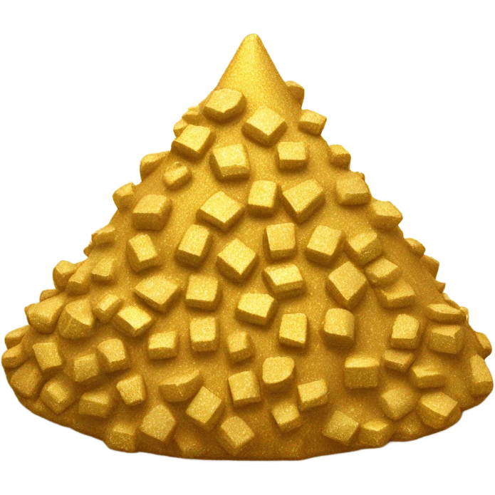 pile of gold dust emoji