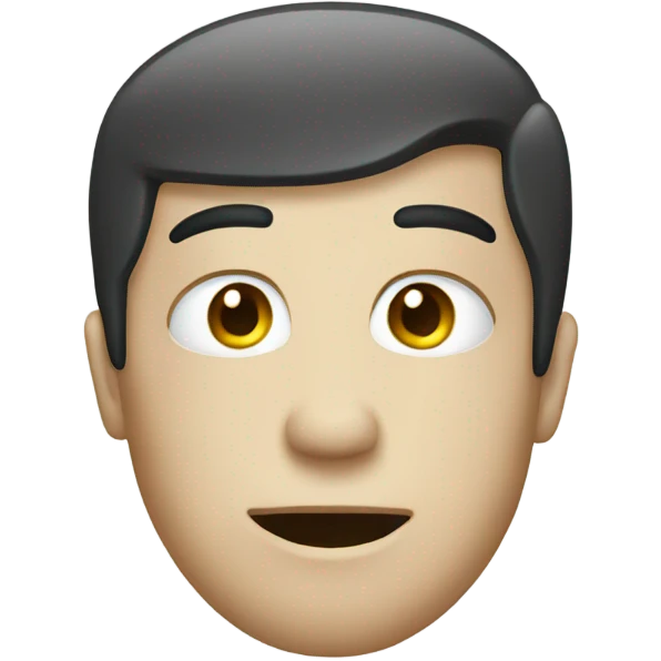 White tv emoji