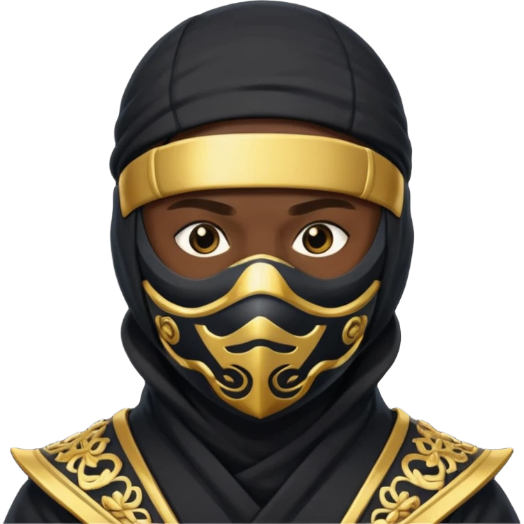 This 🥷🏻 for this 🫅🏽 emoji