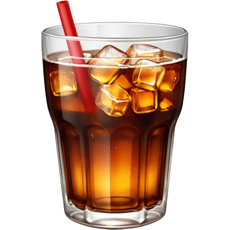 a glass of coke emoji