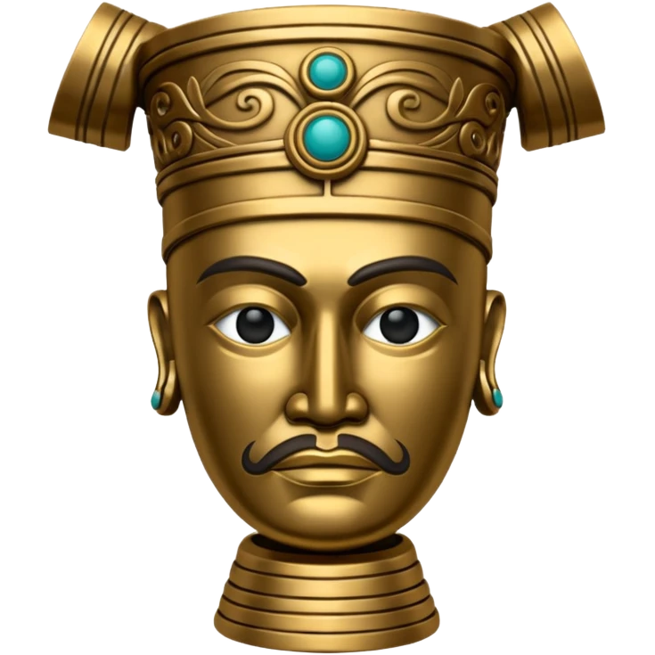 sanxingdui bronze man emoji set emoji