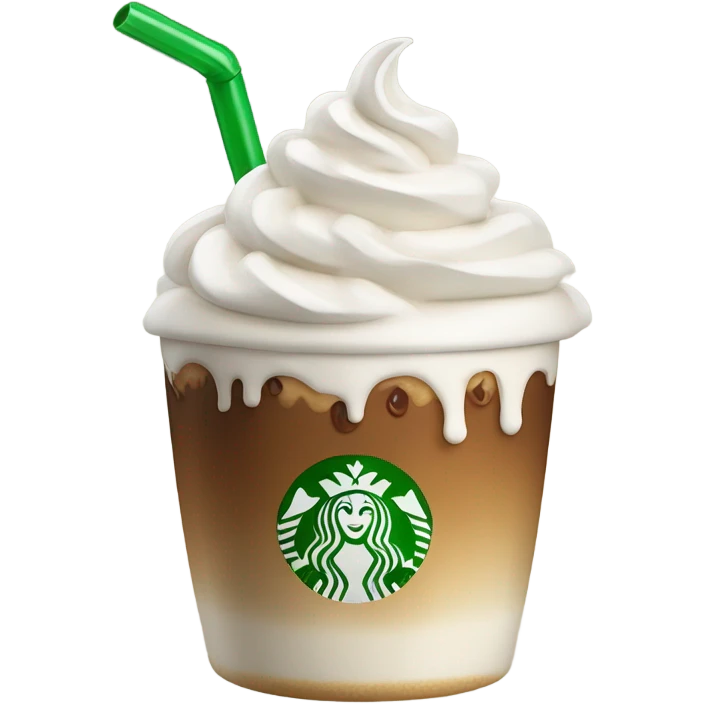 A Starbucks drink emoji