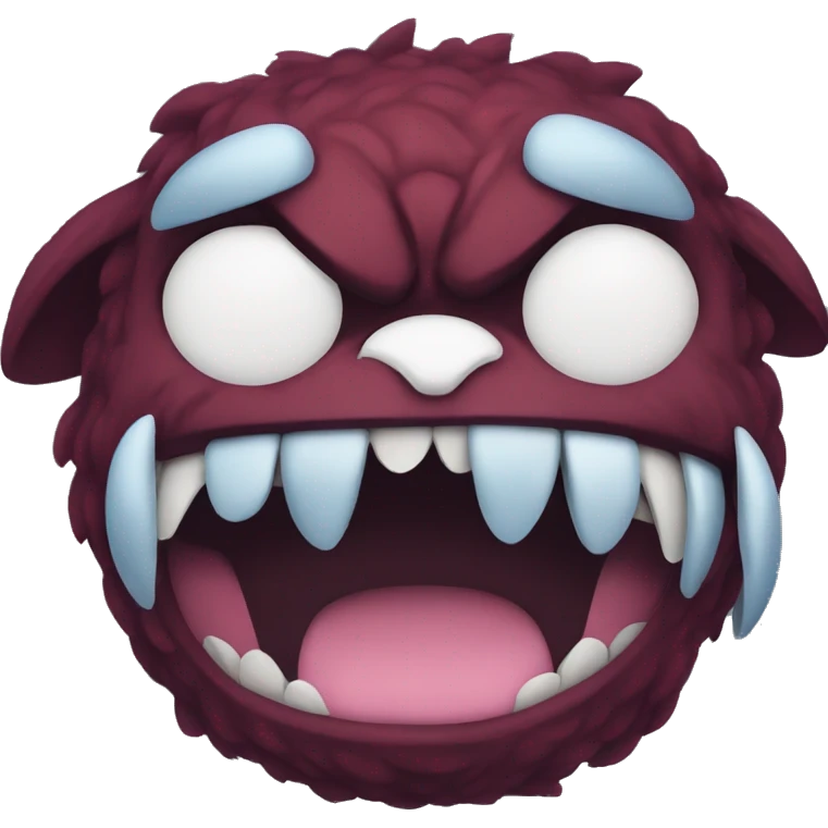 Angry stitch emoji