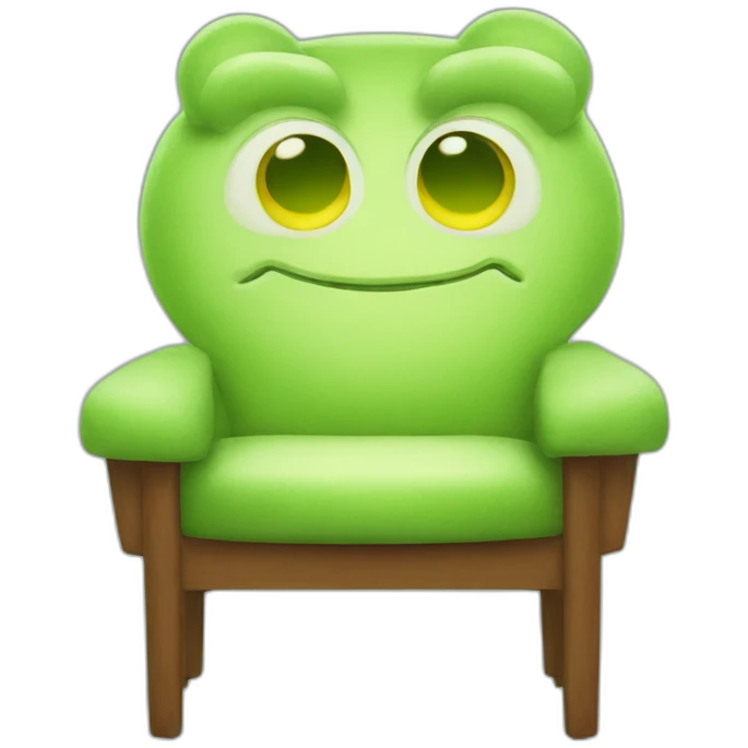 frog chair mountain emoji