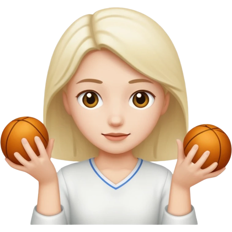 faires wearing white playing emoji