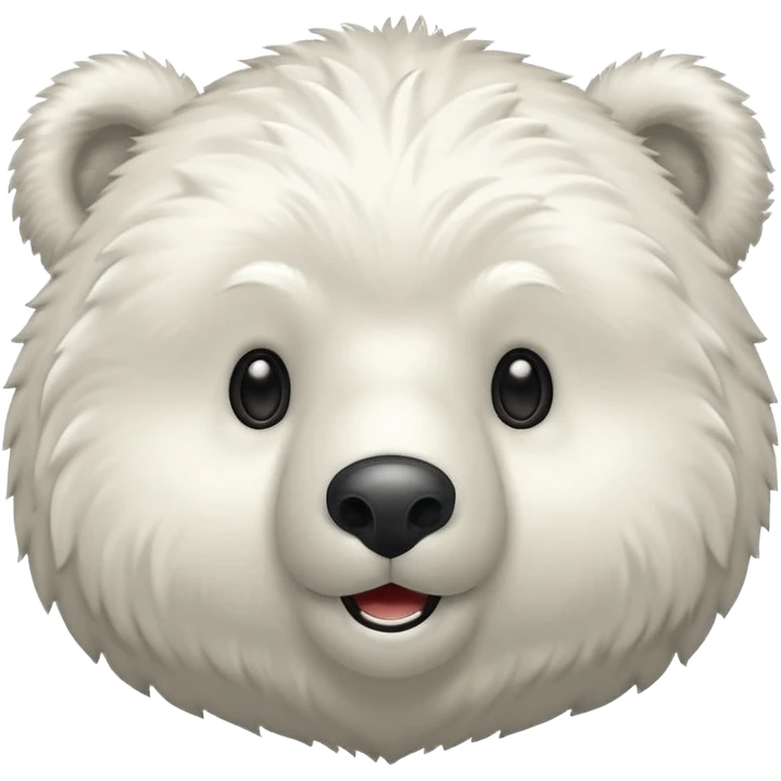 Puedes hacer un oso polar el cual este guiñendo el ojo de esta manera 😉 emoji