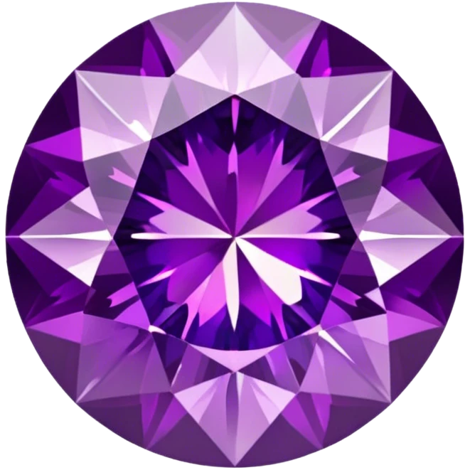 purple round diamond emoji