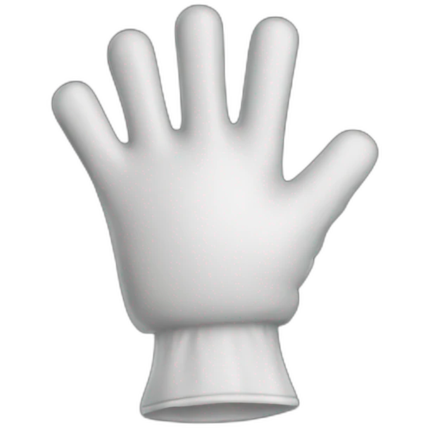 Infinite glove emoji