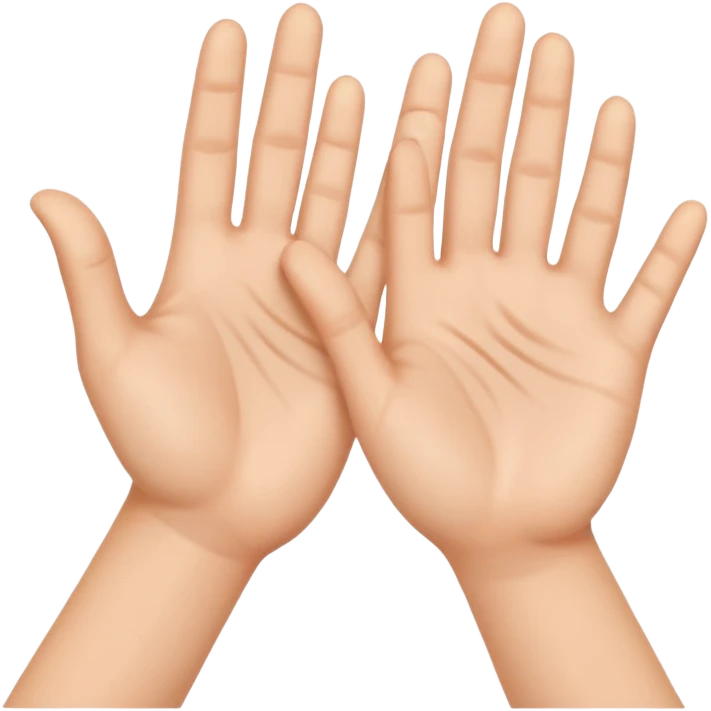 To palms rubbing together emoji