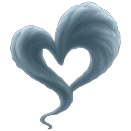 heart tornado emoji