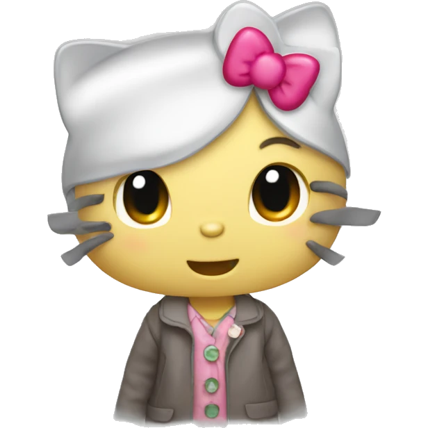 Hello kitty emoji