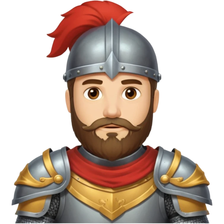 bearded knights men emoji