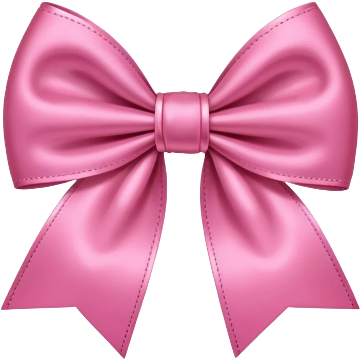 Bow pink  emoji