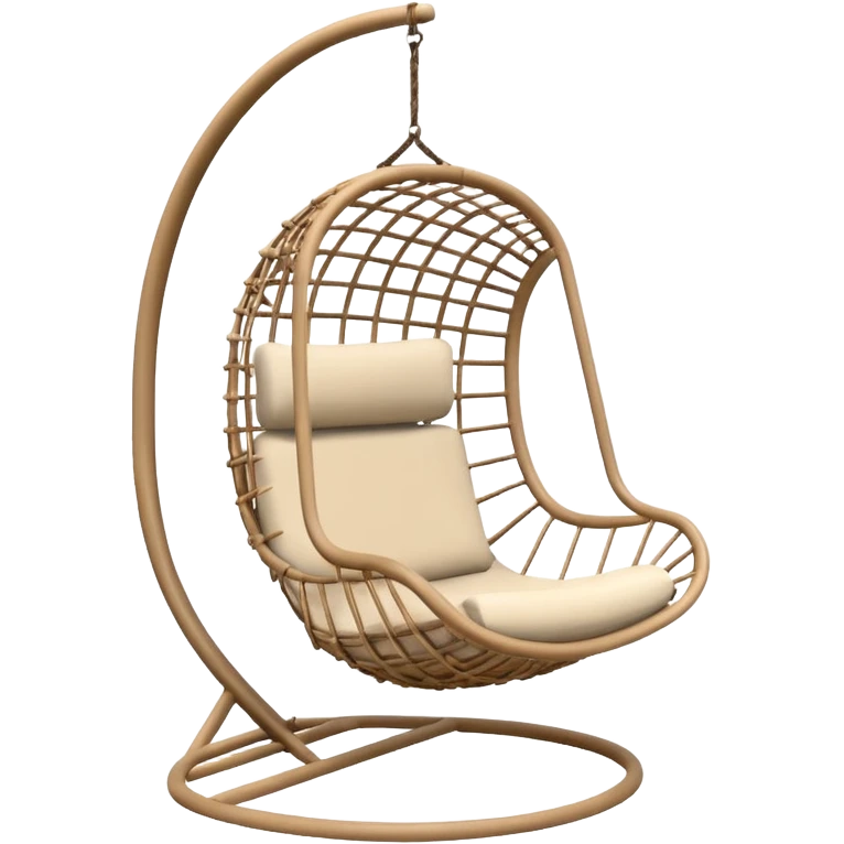 classic hanging chair emoji