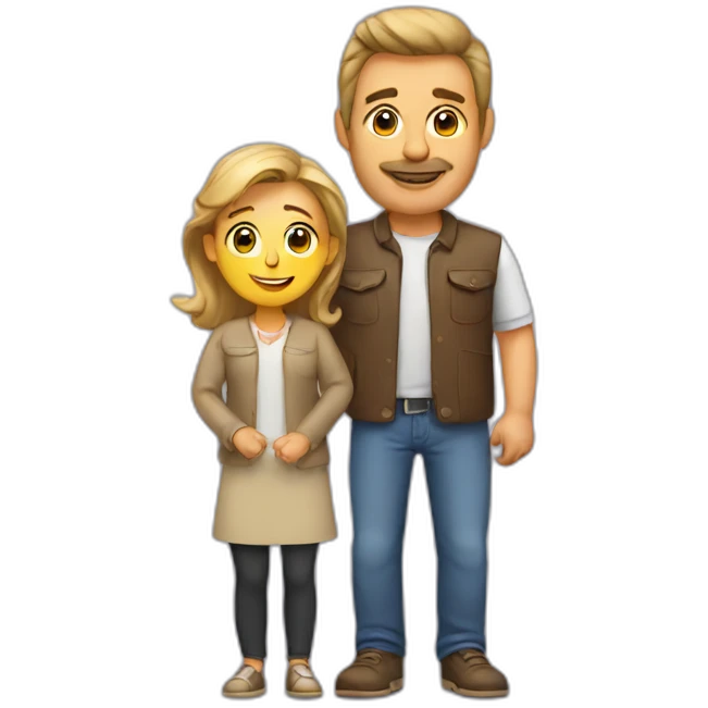 Mom and dad emoji