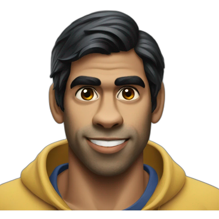 Gorilla meeting Rishi Sunak emoji