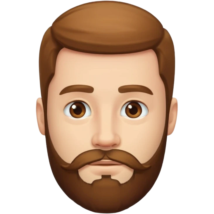Man with beard emoji