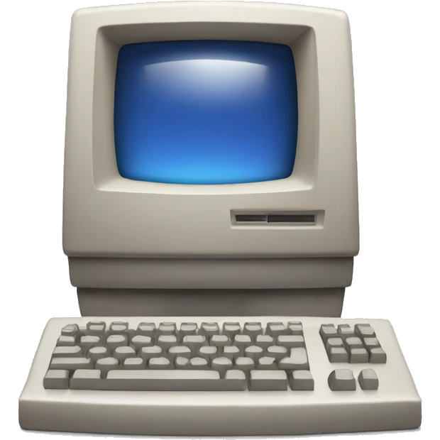 classic computer emoji