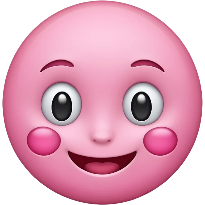 Emoji cute pink emoji