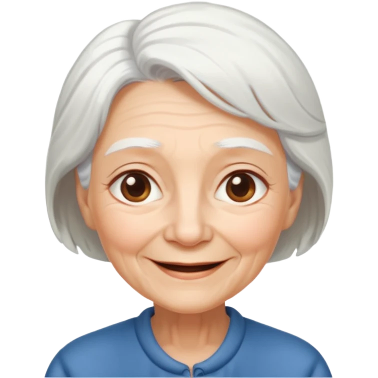 The Kind Grandmother in Fairy Tales emoji