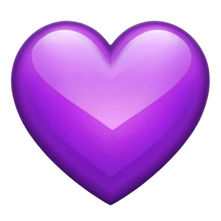 purple heart with geometric pattern emoji