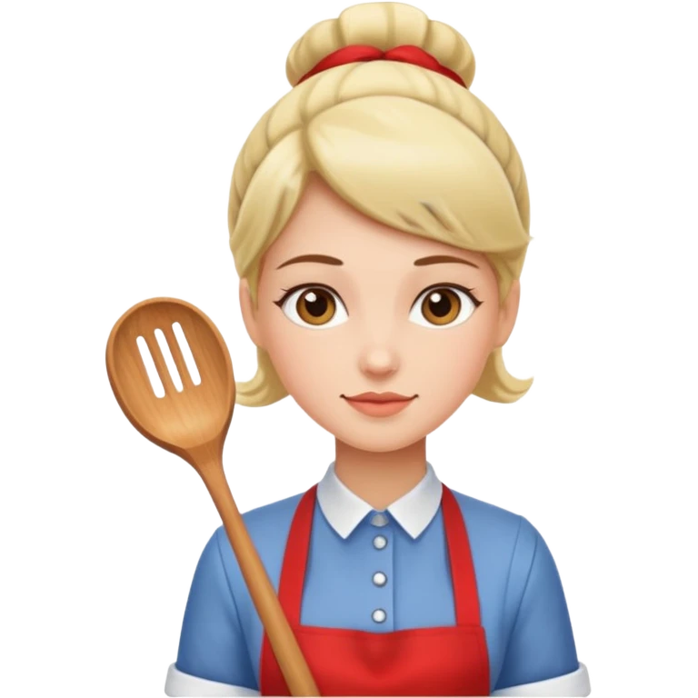 woman with apron emoji
