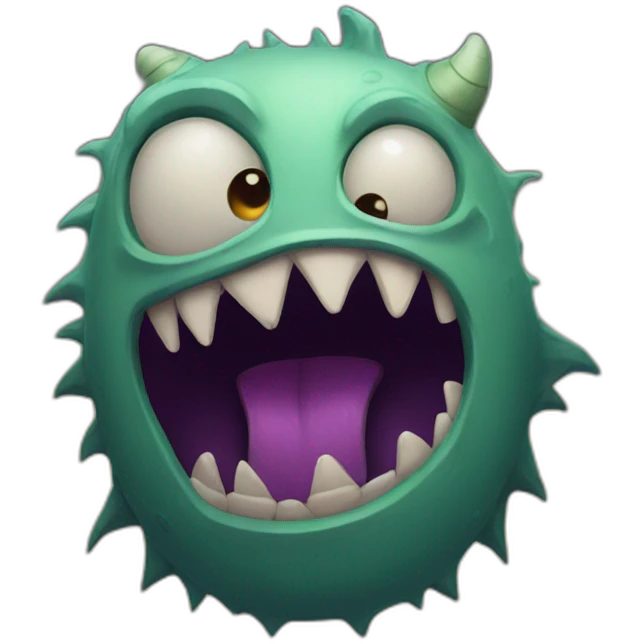 scary monster emoji