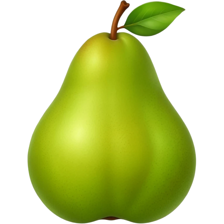 Pear emoji