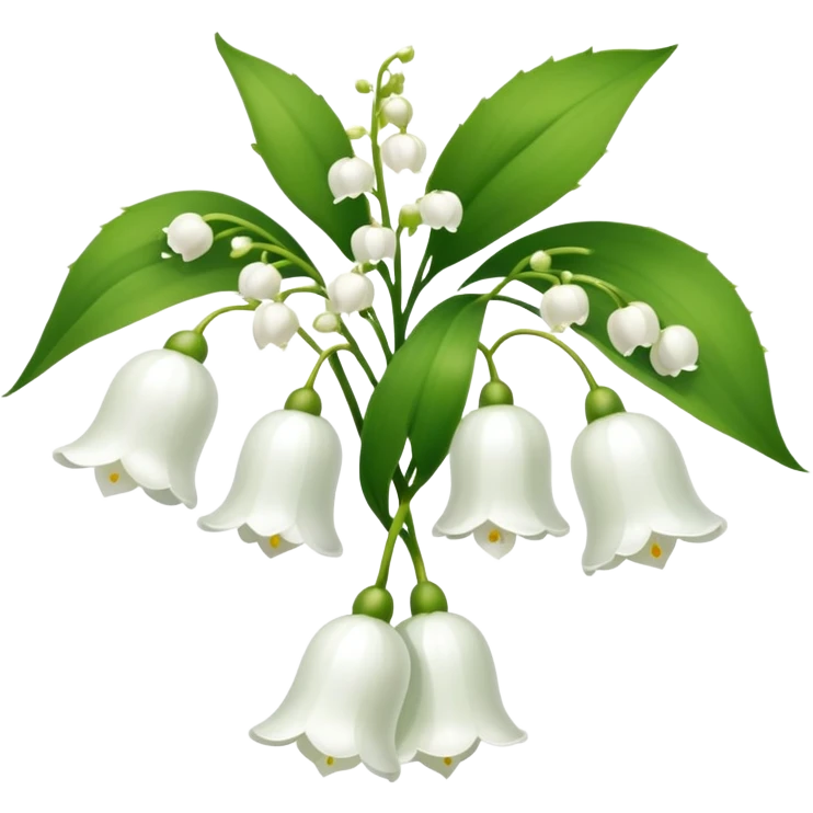 Lilly of the Valley emoji