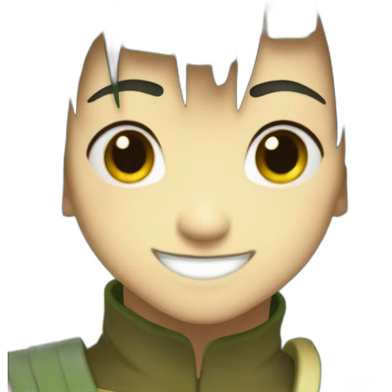 toph from avatar smiling  emoji