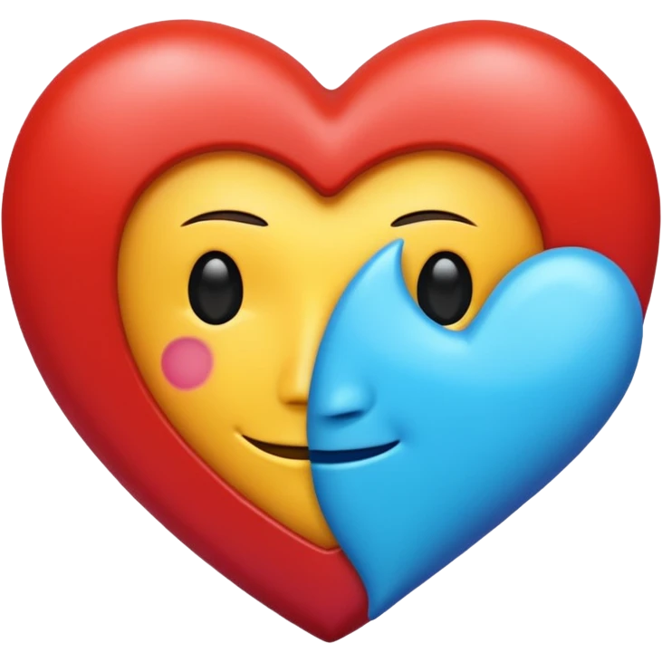 Amor luz y buena vibra. No cara de alguien emoji