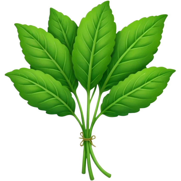 Amaranth greens emoji