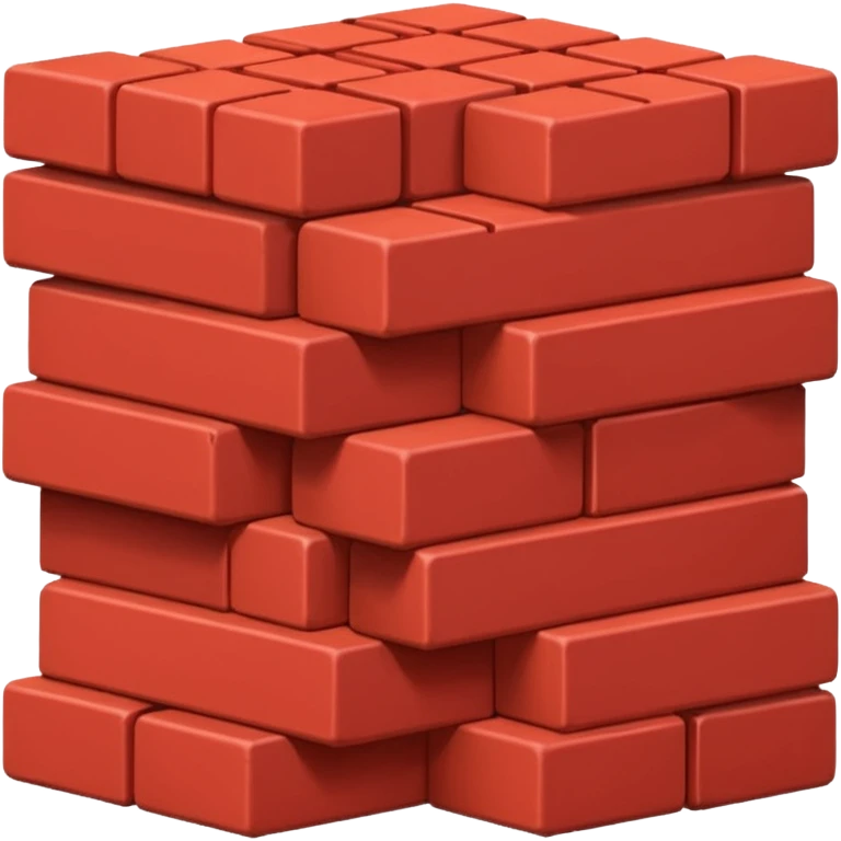 brique rouge emoji