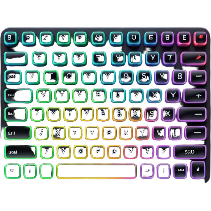 RGB Keyboard emoji