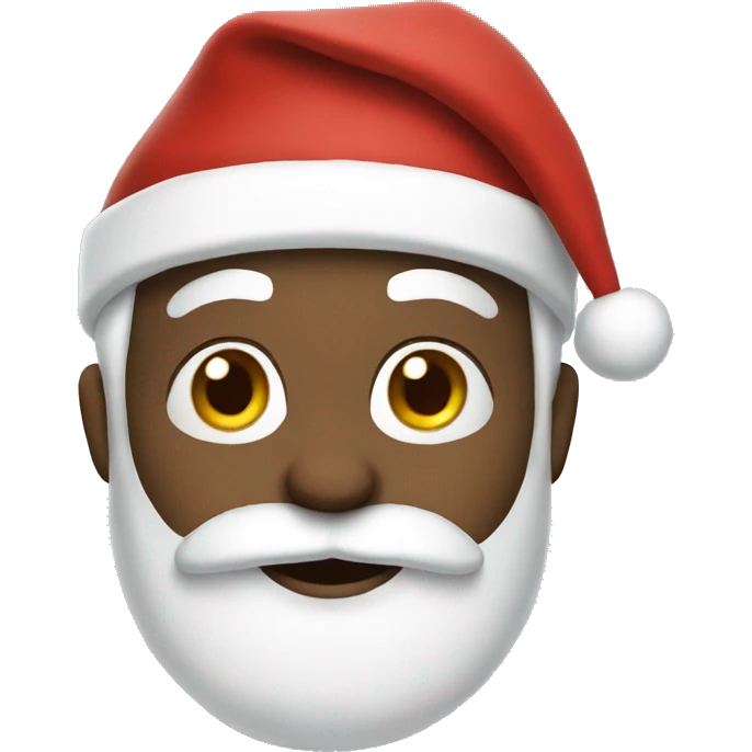 White Santa emoji