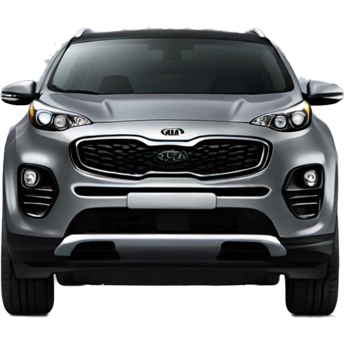 Kia sportage couleur gris avec des néon  emoji
