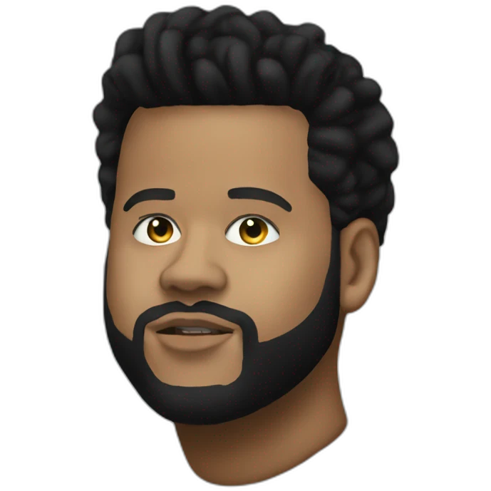 The weeknd emoji